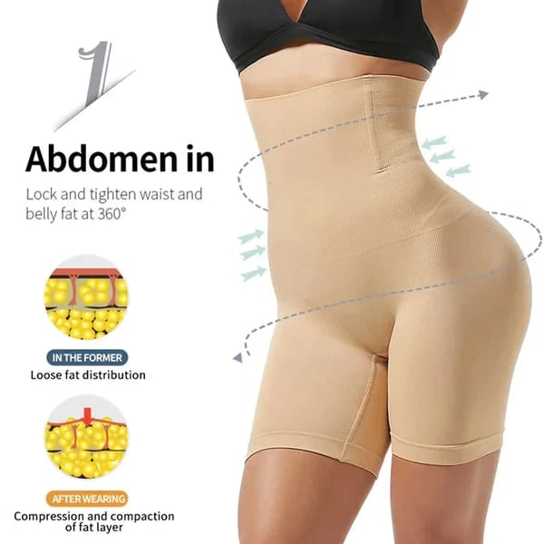 🔥High Waist Hip Lifting Tummy Shaper Shorts