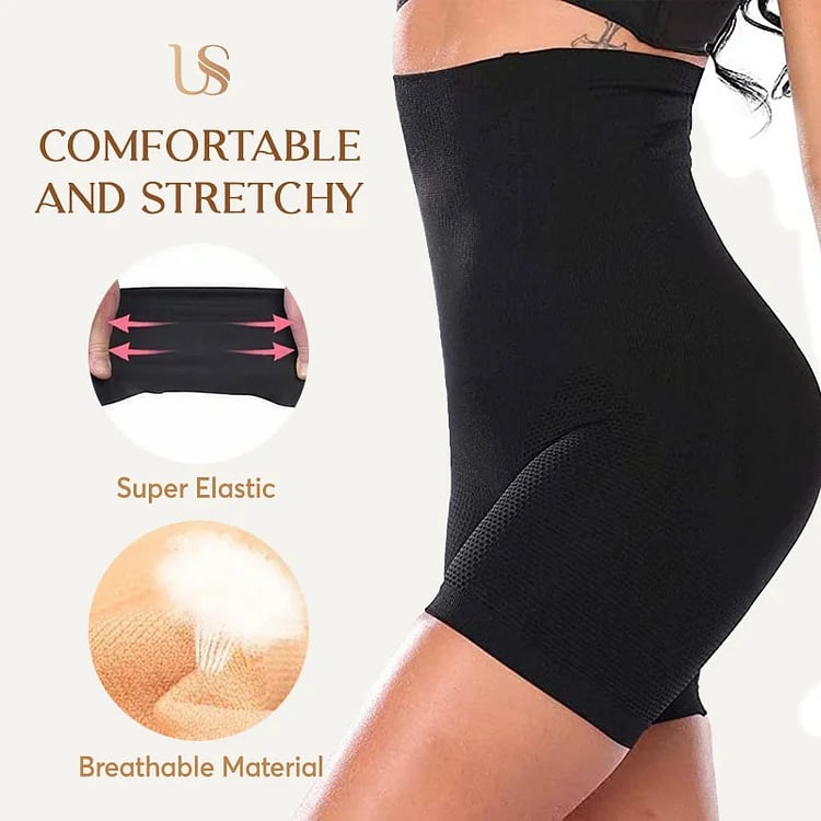 🔥High Waist Hip Lifting Tummy Shaper Shorts