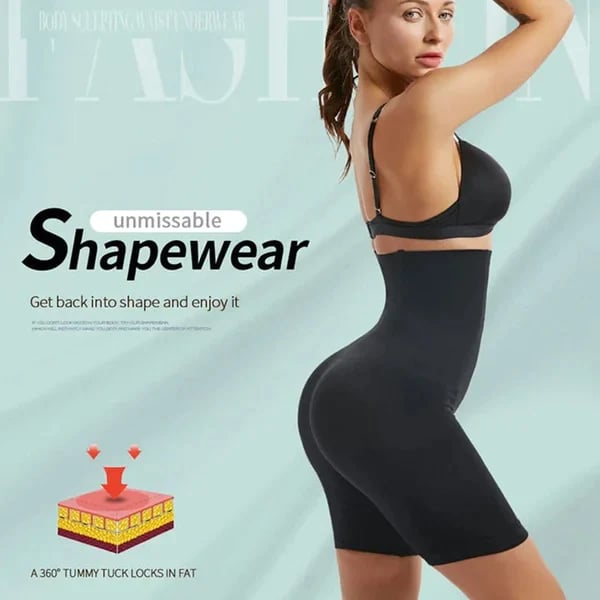 🔥High Waist Hip Lifting Tummy Shaper Shorts