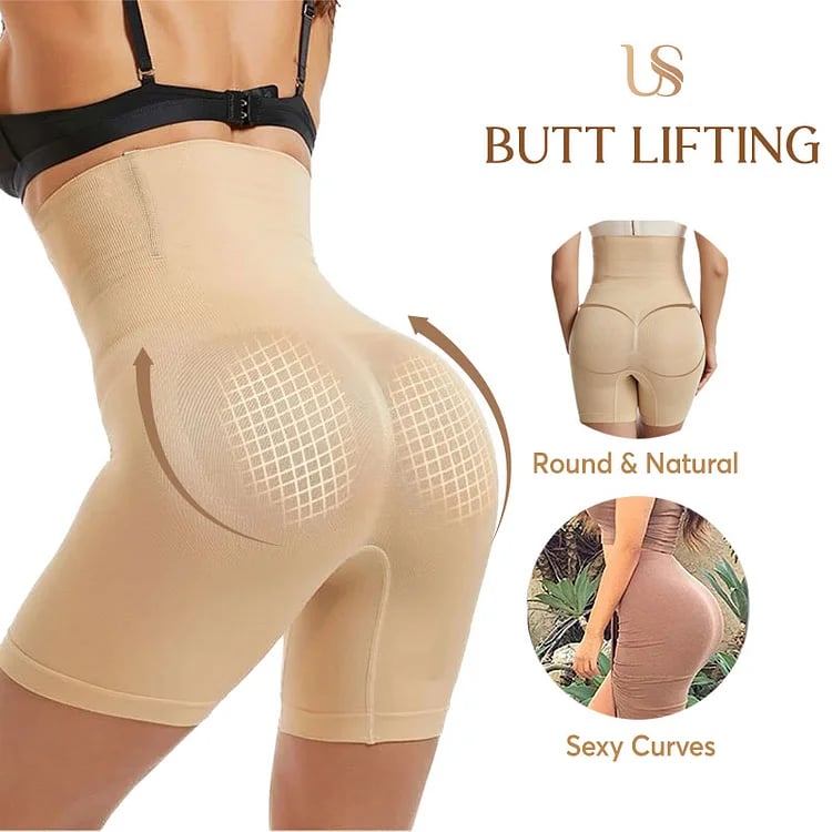 🔥High Waist Hip Lifting Tummy Shaper Shorts