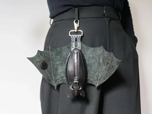 🦇Leather Bat Coin Purse